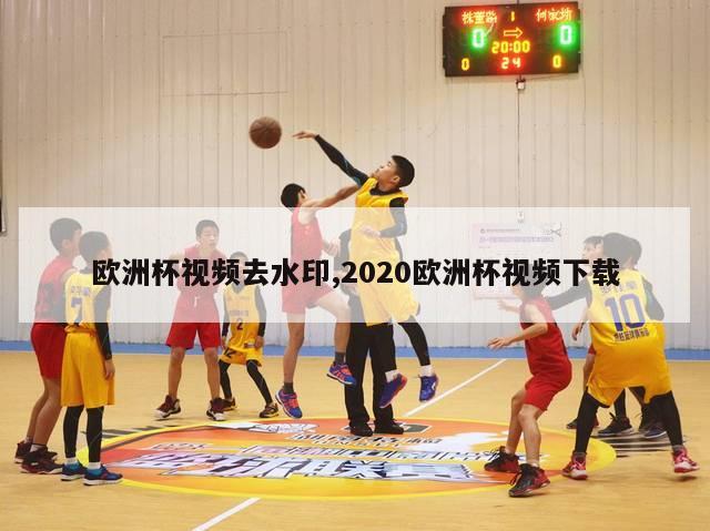 欧洲杯视频去水印,2020欧洲杯视频下载