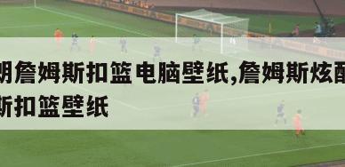 勒布朗詹姆斯扣篮电脑壁纸,詹姆斯炫酷壁纸詹姆斯扣篮壁纸