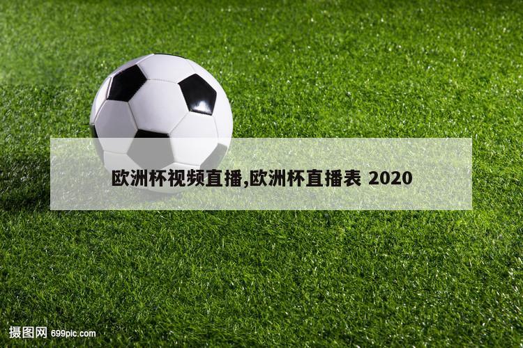 欧洲杯视频直播,欧洲杯直播表 2020