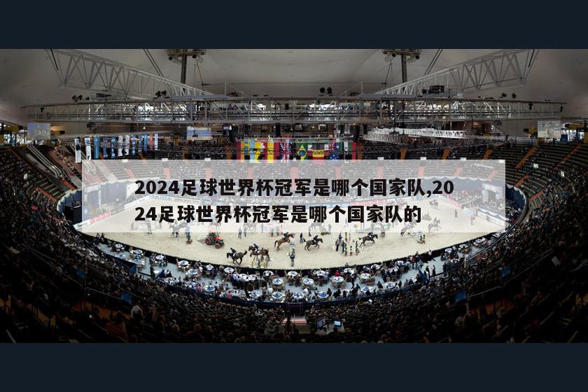 2024足球世界杯冠军是哪个国家队,2024足球世界杯冠军是哪个国家队的