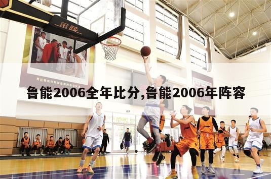 鲁能2006全年比分,鲁能2006年阵容