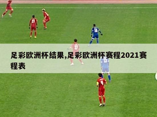 足彩欧洲杯结果,足彩欧洲杯赛程2021赛程表