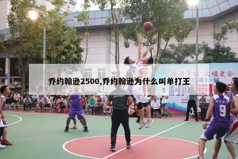 乔约翰逊2500,乔约翰逊为什么叫单打王