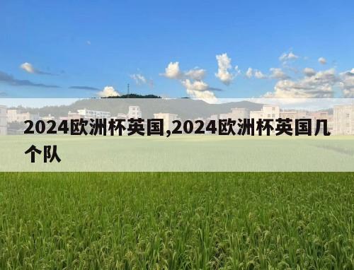 2024欧洲杯英国,2024欧洲杯英国几个队